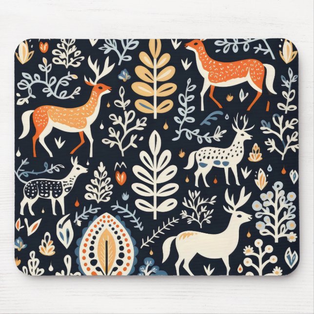 Tiere Muster Mousepad (Vorne)