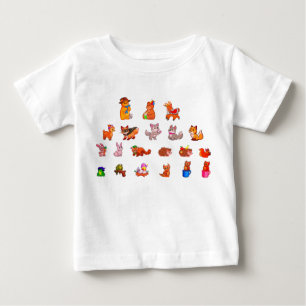 Tiere, Nagetiere, Cartoon Baby T-shirt