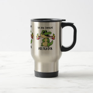 Tiere Party Alligator Reisebecher