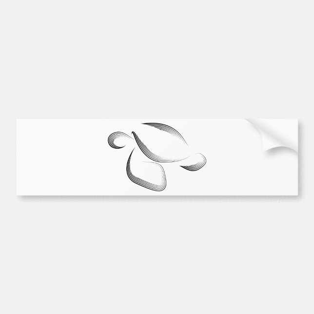 Tiere - Schildkröte Autoaufkleber (Vorne)