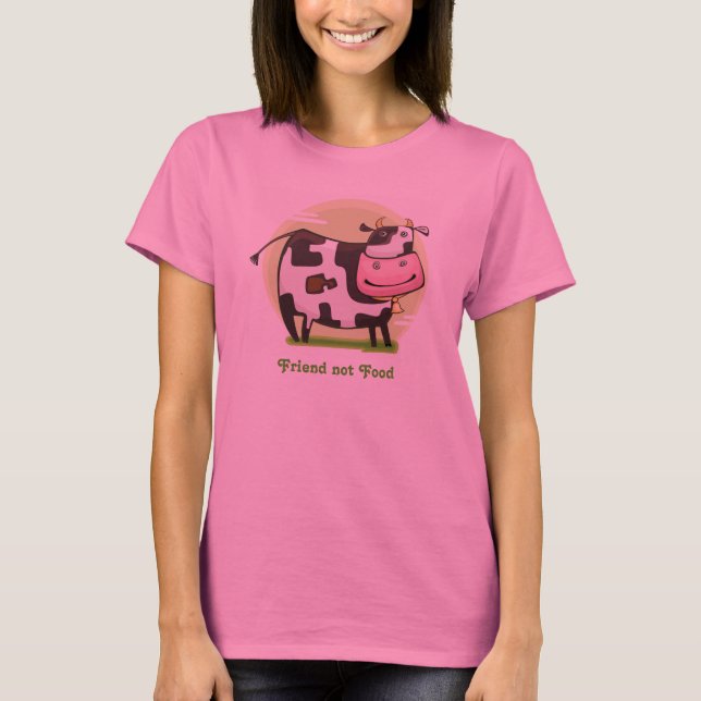 Tiere sind Freunde, die kein Tee-Shirt essen T-Shirt (Vorderseite)