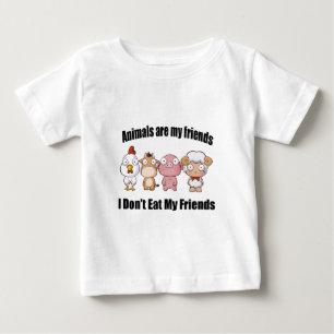Tiere sind meine Freunde Baby T-shirt