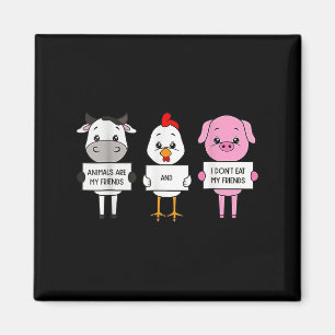 Tiere sind meine Freunde und ich esse meine Freund Magnet