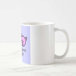 Tiere sind Nahrung der Freunde nicht! Kaffeetasse