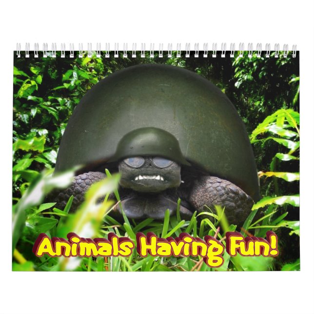 " Tiere Spaß haben! "Kalender Kalender (Titelbild)