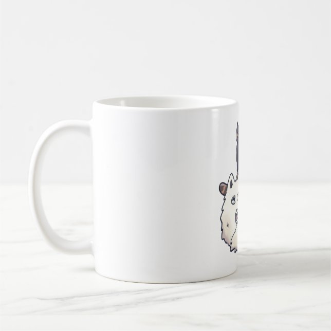 Tiere stapeln Magie Kaffeetasse (Links)