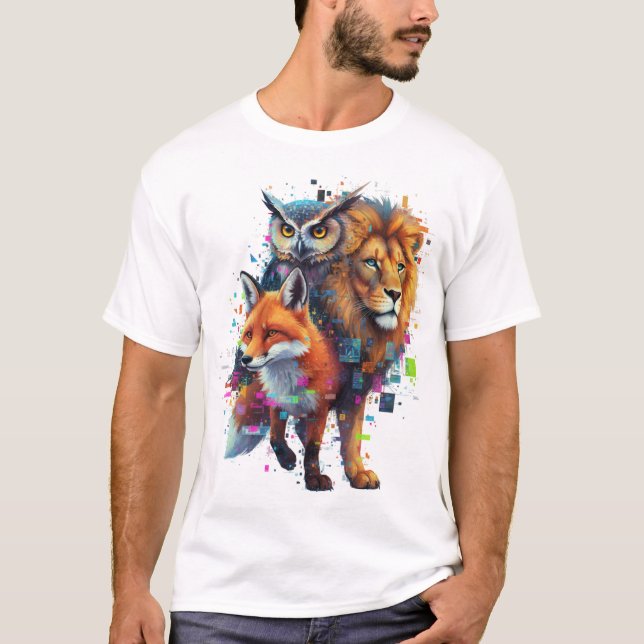 Tiere T-Shirt (Vorderseite)