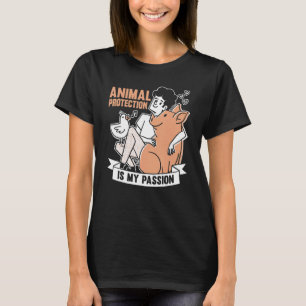 Tiere über den Rettungsschirm von Tieraktivisten T-Shirt