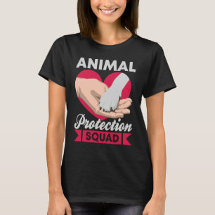 Tiere über den Rettungsschirm von Tieraktivisten T-Shirt