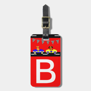 Tiere und Autos Gepäckanhänger