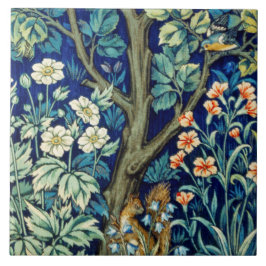 Tiere und Blume, Wald, William Morris Fliese