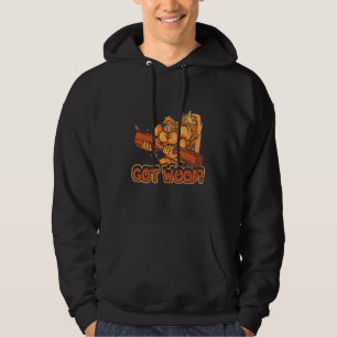 Tiere und Natur Got Holzbäume Hoodie