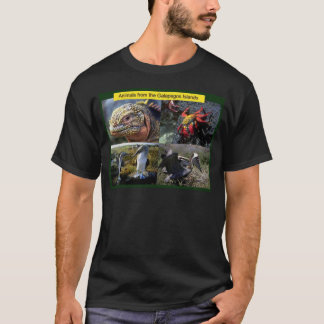 Tiere von den Galapagos-Inseln T-Shirt