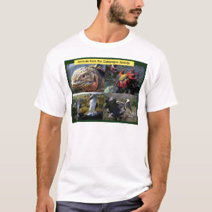 Tiere von den Galapagos-Inseln T-Shirt