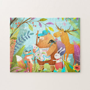 Tiere Wanderpuzzle Puzzle