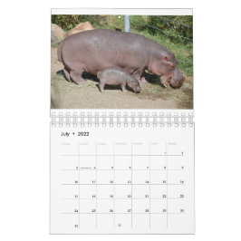 Tiere weltweit 5,5" x 7" Kalender 2021