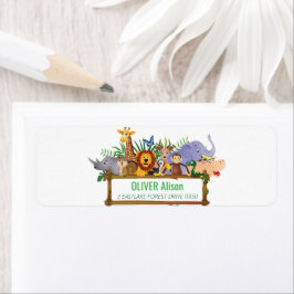 Tiere Wild-One-Jungle-Safari Für Kinder