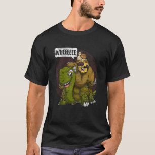 Tiere Zoo Wärter Tier Schnecke Schildkröte Faultie T-Shirt