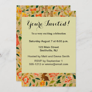 Tieres antikes Pferderückenkaninchen Einladung