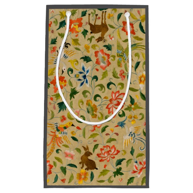 Tieres antikes Pferderückenkaninchen Kleine Geschenktüte (Vorderseite)