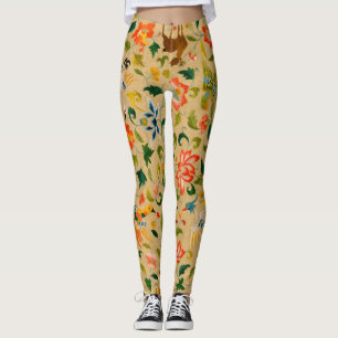 Tieres antikes Pferderückenkaninchen Leggings