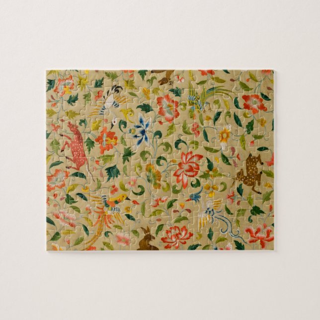 Tieres antikes Pferderückenkaninchen Puzzle (Horizontal)