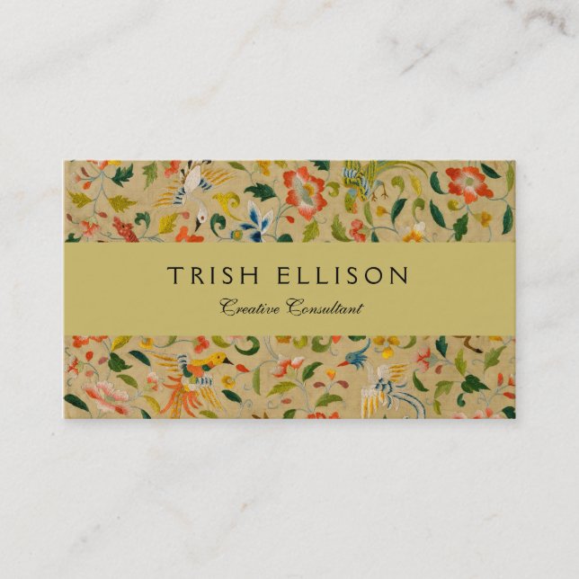 Tieres antikes Pferderückenkaninchen Visitenkarte (Vorderseite)