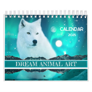 Tierfantasiekunstkalender 2025 kalender