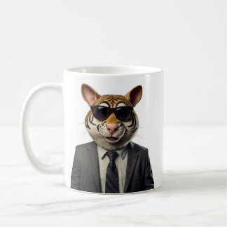 Tierfigur in einer Suite-Tasse Kaffeetasse