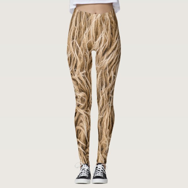 Tierfleisch Leggings (Vorderseite)