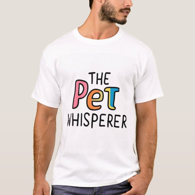 Tierflüsterer T-Shirt (Vorderseite)