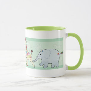Tierfreund-Dschungel-Tasse Tasse