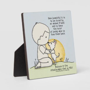 Tierfreunde Fotoplatte