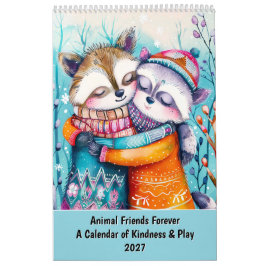Tierfreunde für immer – Ein Kalender der Freundlic