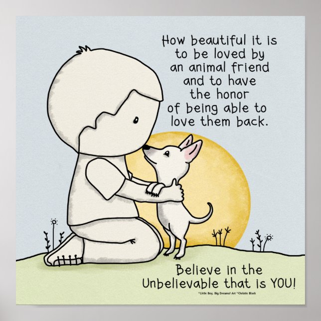 Tierfreunde Poster (Vorne)