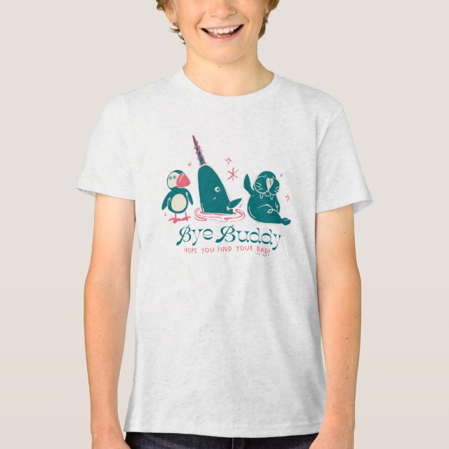 Tierfreunde - Tschüss Buddy, hoffentlich findest d Tri-Blend Shirt (Vorderseite)