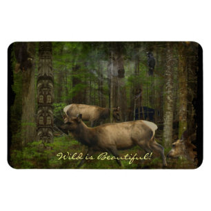 Tierfreunde Wildlife-Supporter Wild Art Magnet