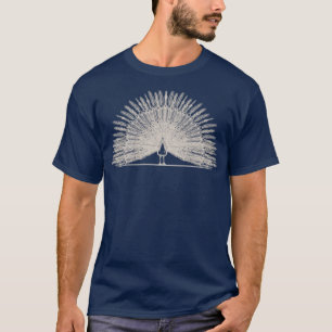 Tiergarten Lover Zokeeper-Geschenk Plumage Pfau T-Shirt