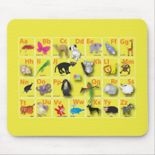 Tiergebiet auf meinem ABC Mousepad