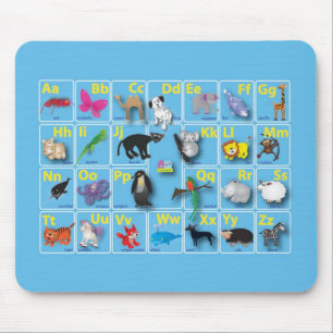 Tiergebiet auf meinem ABC Mousepad