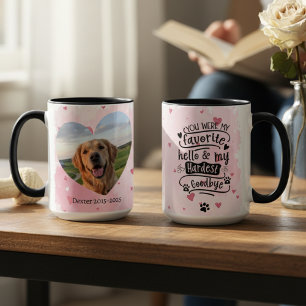 Tiergedenken Mitgefühl Verlust Schwerster Abschied Tasse