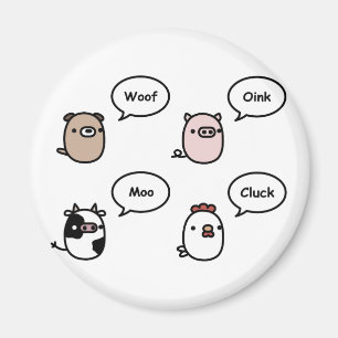 Tiergeräusche Magnet