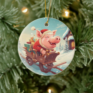 Tiergeschenke, Farm-Lover-Geschenk, Niedliches Sch Keramik Ornament