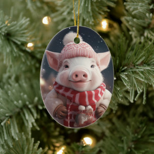 Tiergeschenke, Farm-Lover-Geschenk, Niedliches Sch Keramik Ornament