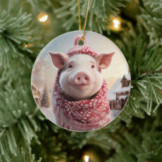 Tiergeschenke, Farm-Lover-Geschenk, Niedliches Sch Keramik Ornament