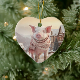 Tiergeschenke, Farm-Lover-Geschenk, Niedliches Sch Keramik Ornament