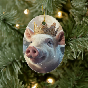 Tiergeschenke, Farm-Lover-Geschenk, Niedliches Sch Keramik Ornament
