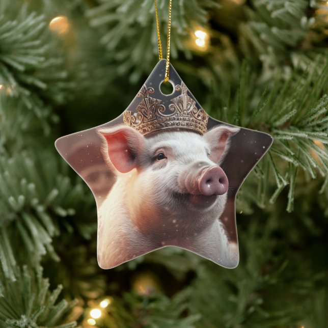 Tiergeschenke, Farm-Lover-Geschenk, Niedliches Sch Keramik Ornament (Baum)