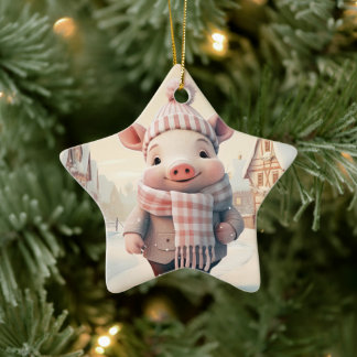 Tiergeschenke, Farm-Lover-Geschenk, Niedliches Sch Keramik Ornament
