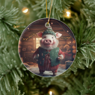 Tiergeschenke, Farm-Lover-Geschenk, Niedliches Sch Keramik Ornament